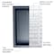 American Built Pro Shower Niche Tile Template, Rectangle Plastic SN2414 P1 - alternate 8